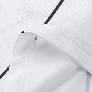 2025, camiseta informal de corte clásico para hombre, camiseta de Polo de punto de manga corta, camiseta de Golf con cremallera, antiarrugas, técnicas oscuras con cuello ODM - Product Image 3