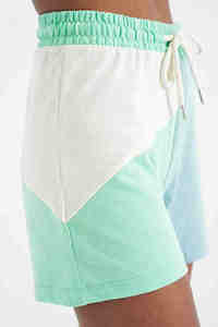 Pantalones cortos de moda para mujer, cintura alta, lazo de playa, moda novedosa, último diseño, pantalones cortos informales de verano para mujer, hechos en Pakistán - Product Image 3