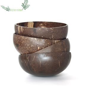 ชามกะลามะพร้าวธรรมชาติ ผลิตตามสั่ง เป็นมิตรกับสิ่งแวดล้อม คุณภาพสูง ราคาจาก Eco2go เวียดนาม - Product Image 1