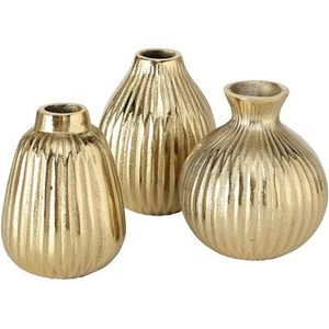 Home Decoration Different Sizes Metal Flower Vases Set of 2 Round Shape Silver Plated Indoor Flower Vase and Pots - Product Image 6