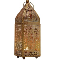 Lanterne suspendue de style arabe cannelée de qualité supérieure pour salle de bain et petits espaces
