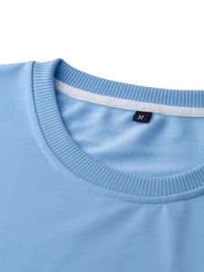 Sweat-shirt à col rond uni de haute qualité en gros, sweat-shirt surdimensionné pour homme, sweat-shirt à col rond personnalisé - Product Image 4