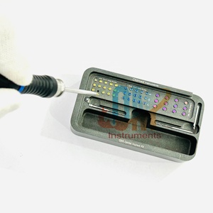 Manual Titanium Solid Dental Implant <b>Drills</b> GBR <b>Guided</b> Bone Tack Regeneration Mesh Membrane Surgical Kit Reusable CE ISO - Product Image 1