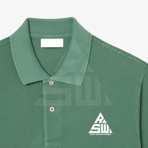 T-shirt à manches courtes en tricot uni pour homme de qualité supérieure avec tissu respirant et à séchage rapide pour un style quotidien - Product Image 5