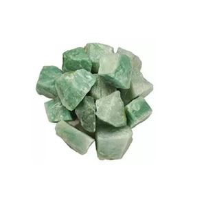 Pierre d'aventurine verte Pierre brute non polie Cristal naturel de guérison Reiki pour agate sculptée Feng Shui par grossiste - Product Image 3