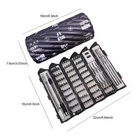 Juego de Destornilladores de Precisión 128 en 1 con Mango de Acero, Kit de Herramientas de Reparación Magnéticas con 122 Puntas, Grado DIY, OEM, Estuche Personalizable