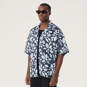 Camiseta de Manga Corta para Hombre, Sólida, Transpirable, para Playa y Verano Tropical - Product Image 4