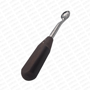 Curette auriculaire en acier chirurgical inoxydable, instrument de rétraction des tissus mous, manuel, réutilisable pour les procédures orthopédiques générales - Product Image 6