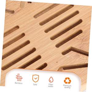 Caja de almacenamiento de cubiertos de 2 uds., cubiertos de madera, utensilios de madera para comer, tendedero de ropa de madera, caja de almacenamiento de cubiertos, cubiertos - Product Image 4