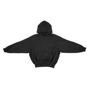 Sudadera con capucha de gran tamaño de peso pesado para hombres con puños acanalados Venta al por mayor en blanco Hombres Sudadera con capucha Hombro caído Sudadera con capucha de calidad premium - Product Image 3