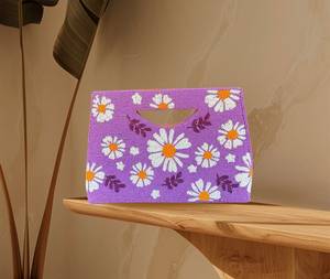 Bolso de mano de noche con cuentas, bolso bordado con cuentas y diseño único hecho a mano - Product Image 4