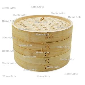 กล่องใส่ติ่มซำไม้ดีไซน์ทันสมัย คุณภาพเยี่ยม ขนาดสั่งทำได้ พร้อมหม้อนึ่งโมโม ราคาดีที่สุดในอินเดีย - Product Image 1