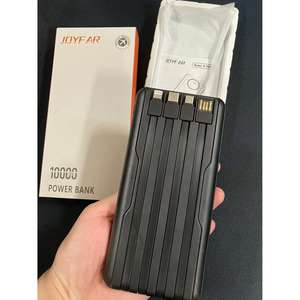 Power Bank Portatile Sottile USB-C 10000mAh con Cavo di Ricarica Rapida Integrato da 22.5W, Dimensioni Perfette per un Regalo - Product Image 6