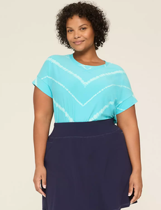 Hermoso diseño de las mujeres de talla grande Casual suave cuello redondo Camiseta OEM/ODM transpirable personalizado Logo camiseta - Product Image 5