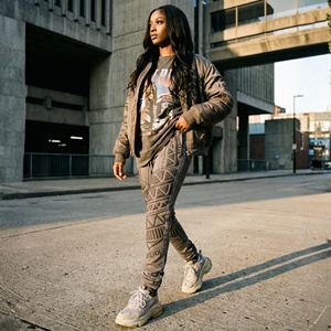 Pantalones Deportivos de Algodón Grueso para Mujer, Estilo Y2K, Estampado 3D, Serigrafía, Joggers de Felpa, Ropa Urbana de Invierno, OEM - Product Image 5