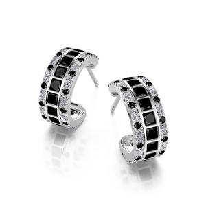 Pendientes de Plata de Ley con Corte Princesa de la Película Jeulia Love, Regalo Perfecto - Product Image 3