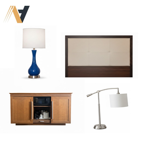 Meubles d'hôtel haut de gamme - Ensemble de meubles - Panneaux MDF et finition HPL - Usine au Vietnam - Service international pour les projets Hampton - Product Image 4