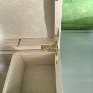 กล่องไม้ฝาปิดบานพับหลายช่องพร้อมกล่องใส่ของแบ่งช่องกล่องชาแบบถอดได้กล่องชากาแฟเครื่องประดับ - Product Image 6