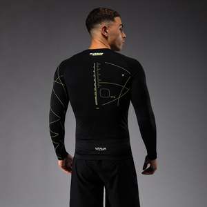 เสื้อแรชการ์ดแบบระเหิดพร้อมโลโก้ของคุณ - Product Image 4