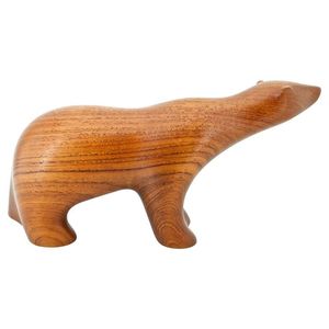 Escultura de Mesa de Madera Hecha a Mano Moderna para Diseño de Interiores de Hogar Tradicional, Arte de Mesa para Sala de Estar - Product Image 2