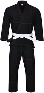 Uniformes Profesionales de Jiu-Jitsu Brasileño (BJJ) para Entrenamiento y Competencia en Colores Negro, Azul, Blanco y Rosa, Kimono de Jiu-Jitsu - Product Image 2