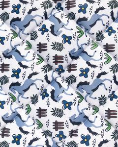 Tapis de selle tout usage Sublimation Blue Horse and Cactus Design 2025 - Product Image 2