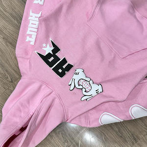 Sudaderas con capucha de algodón de alta calidad para mujer, nuevo diseño, transpirable, impresión personalizada, servicios OEM, jersey con capucha para mujer - Product Image 2