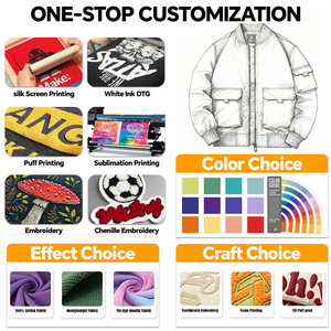 Chaqueta Vaquera Azul Cuadrada con Logotipo Personalizado STITCHMODE para Hombre, 100% Algodón, Gruesa, Corte Holgado, Chaqueta Vaquera Unisex - Product Image 4