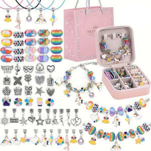 Kit de fabrication de bijoux avec bracelets perlés et fournitures de perlage - Product Image 5