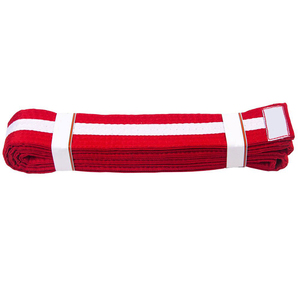 Cinturones de uniformes de artes marciales con logotipo personalizado profesional de Color verde y negro a la venta, recién llegado, cinturones de Karate lisos multicolores - Product Image 2