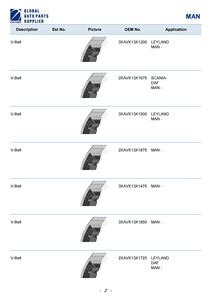 Pièces détachées pour camions MAN TGX / TGS / TGA / <span class=keywords><strong>TGM</strong></span> / TGL / F2000 - Plus de 2000 articles - Product Image 3