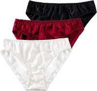 Fabricant de Culottes Triangle Personnalisables en Soie Satinée pour Femmes – Sous-vêtements en Dentelle Sexy pour Étudiantes, Vente en Gros