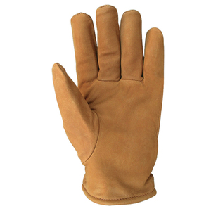 Vente en gros Fabrication de gants de sécurité de conduite en cuir de dernière conception couleur unie imperméable anti-dérapant respirant logo personnalisé - Product Image 3
