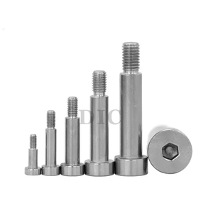 Pernos de hombro de cabeza hueca hexagonal M4 M8 de alta calidad, acero inoxidable, 16mm, 20mm de longitud, estándares DIN ASTM ISO, aplicaciones de precisión - Product Image 2