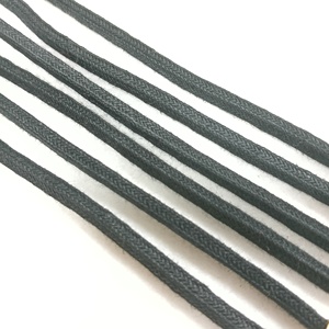 Custom High-quality 3mm Round Waxed Cotton Shoelaces for Hiking <b>Boots</b> Oxford <b>Leather</b> Footwear Waterproof 1 Pair - Product Image 6