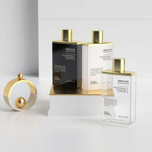 Bouteille en plastique PETG de 300 ml (10 oz) à presser - Bouteille plate avec pulvérisateur à pompe, impression sérigraphique, lotion, shampoing, revitalisant, cosmétique - Product Image 1