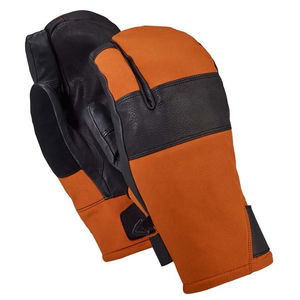Service OEM Gants de ski de qualité supérieure pour hommes Fabriqués sur mesure en cuir imperméable pour les conditions climatiques froides Snowboard Design standard - Product Image 4