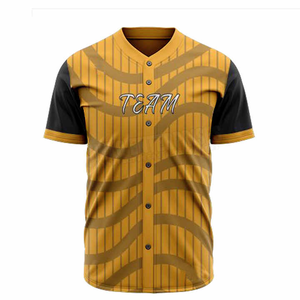 Uniforme de béisbol para hombre Ropa deportiva de poliéster de la mejor calidad Nombre del equipo personalizable Precio al por mayor - Product Image 3