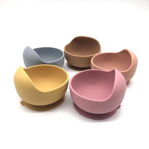 Tazón de succión para bebé con cuchara de silicona a juego, sin BPA, antideslizante, seguro, juego de alimentación infantil, grado alimenticio duradero - Product Image 5