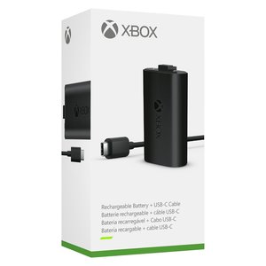 Kit de Carga y Juego para Xbox One de Microsoft, Color Negro, Accesorio de Batería para Videojuegos, Modelo SXW 00002 - Product Image 2