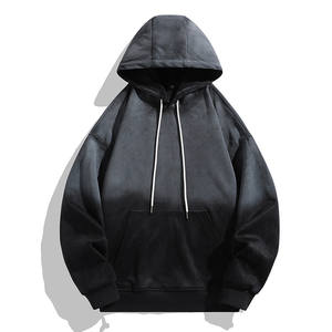 2025 VENTA CALIENTE Estilo Premium Hombres Algodón básico de alta calidad Mezclado Tie Dye Print Patrón sólido Todos los tamaños Temporada de invierno Sudaderas con capucha - Product Image 3