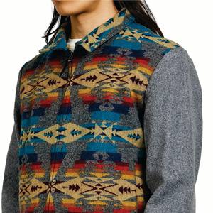 Chaqueta de bombardero con cremallera de buena calidad para hombre, chaquetas de bombardero impermeables de invierno con logotipo personalizado para las cuatro estaciones - Product Image 3