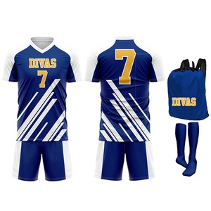 Conjunto de Camisetas de Fútbol Sublimadas Personalizadas de Alta Calidad para Hombre, Camisetas de Fútbol al por Mayor con Diseño de Transferencia Térmica, Pantalones Cortos de Fútbol para Adultos - Product Image 5
