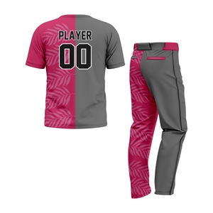 Uniformes de Softbol Personalizados al por Mayor, Camisetas Sublimadas Unisex de Secado Rápido y Transpirables, Ropa Deportiva de Equipo 100% Poliéster - Product Image 2