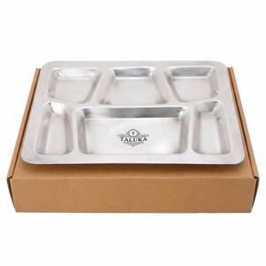 Assiettes de séparation en acier inoxydable pour dîner, restaurant, hôtel, fabrication indienne - Product Image 4