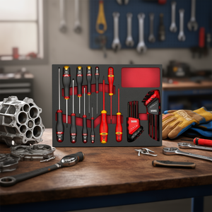 Juego de Destornilladores Usag de 28 Piezas con Llaves, Herramienta Premium para Mejoras del Hogar y Reparación de Automóviles - Product Image 3