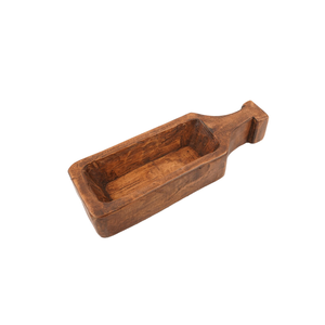 Bols à pâte en bois d'acacia, design rustique artisanal, en forme de bouteille de vin, prix abordable, provenance Vietnam - Product Image 3