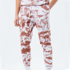 Vêtements d'hiver unisexes à capuche teintés deux pièces personnalisés survêtements délavés pour hommes vente en gros de vêtements personnalisés des fabricants - Product Image 2