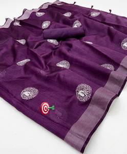 Nouveau travail spécial de broderie de créateur Beau vêtement de fête et de mariage Fantaisie Tissu Akira en coton doux Fantaisie Sare - Product Image 4