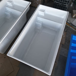 Piscine en fibre de verre préfabriquée sur mesure, semi-enterrée, vente, grande maison, hôtel, piscine hors sol, couleur personnalisée - Product Image 6